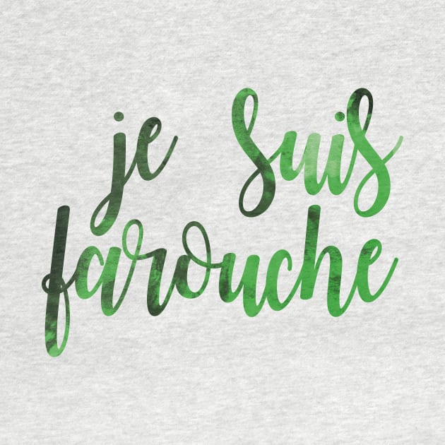 Je Suis Farouche by byebyesally